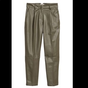 H&M Brand New Faux Leather Pants